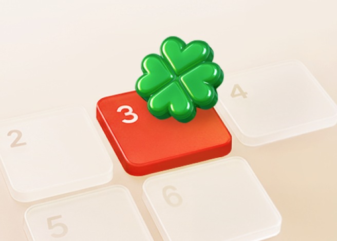 4월 행운의 앱 출석체크